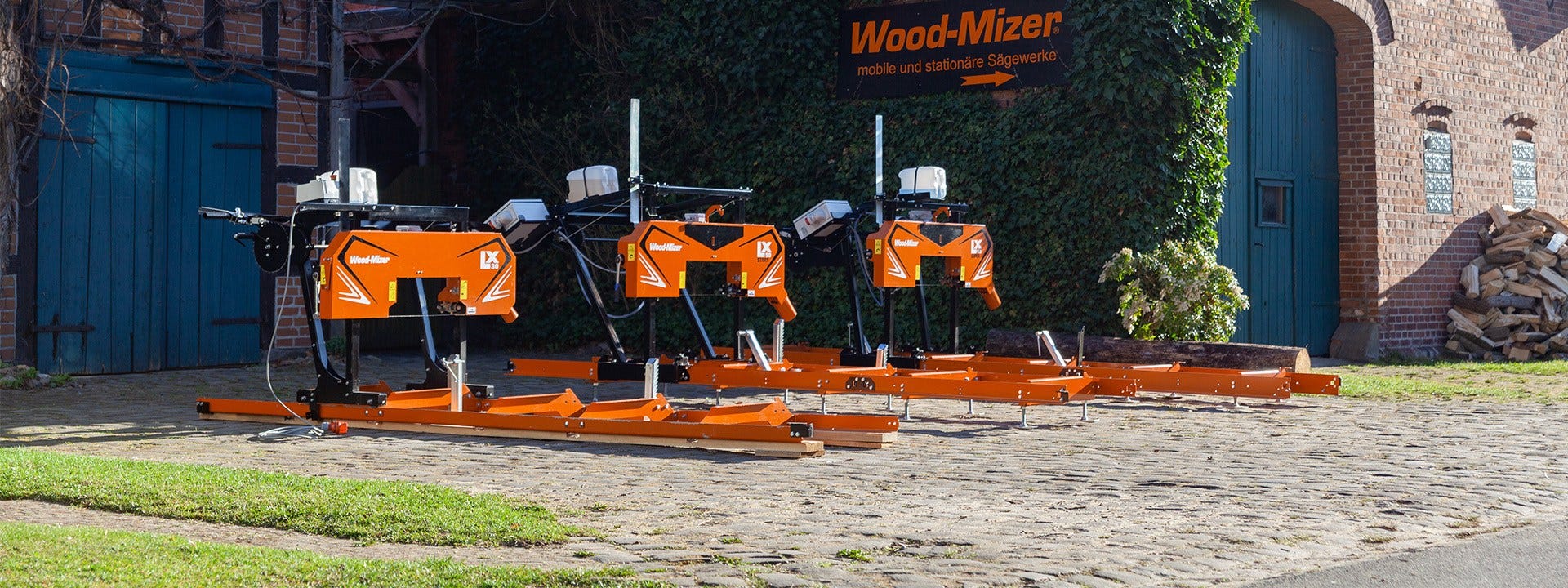 Comienza a aserrar en casa con el aserradero para aficionados Wood-Mizer LX30