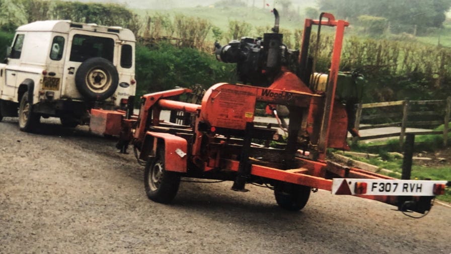 Wood-Mizer LT40 mobile sawmill